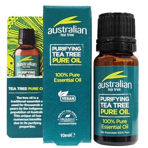 Optima Australian Tea Tree Purifying Oil 100% Αιθέριο Έλαιο Τεϊόδεντρου Καθαρισμού Σώματος Γενικής Χρήσης με Αντισηπτική Δράση 10ml